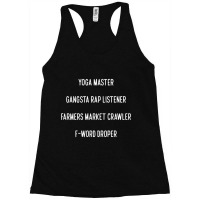 Fucking Hipster Lady - White Version Racerback Tank | Artistshot