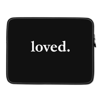 Valentines Day Loved Laptop Sleeve Designed By Bariteau Hannah