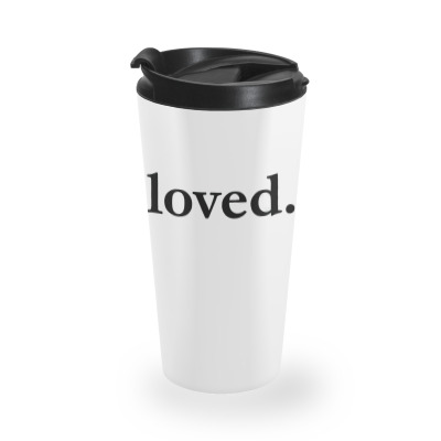 Valentines Day Loved Travel Mug Designed By Bariteau Hannah