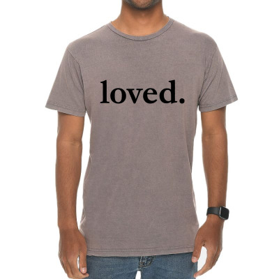 Valentines Day Loved Vintage T-shirt Designed By Bariteau Hannah
