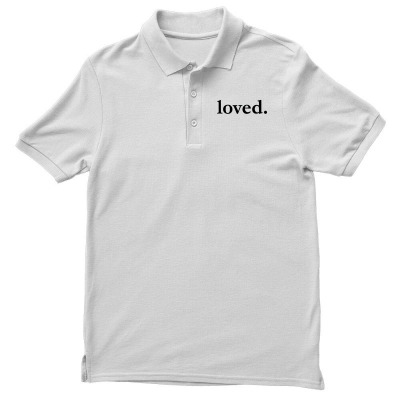 Valentines Day Loved Men's Polo Shirt Designed By Bariteau Hannah