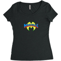 Marseille Painted & Distressed Women's Triblend Scoop T-shirt | Artistshot