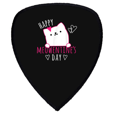 Cat Valentines Day Shield S Patch Designed By Bariteau Hannah