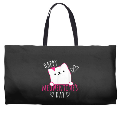 Cat Valentines Day Weekender Totes Designed By Bariteau Hannah