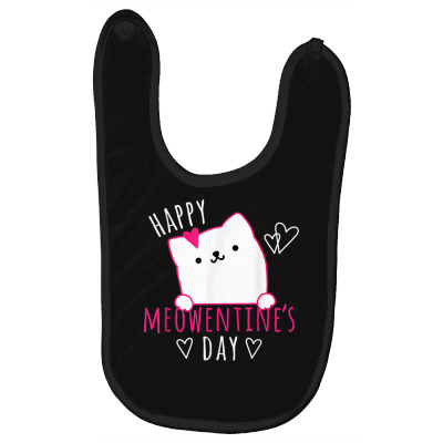 Cat Valentines Day Baby Bibs Designed By Bariteau Hannah