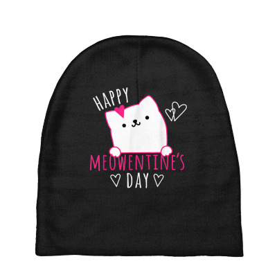 Cat Valentines Day Baby Beanies Designed By Bariteau Hannah