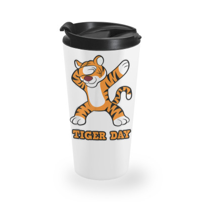 Tiger Day Travel Mug Designed By Bariteau Hannah