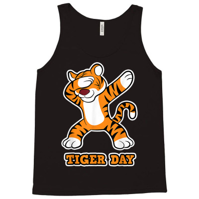 Tiger Day Tank Top Designed By Bariteau Hannah