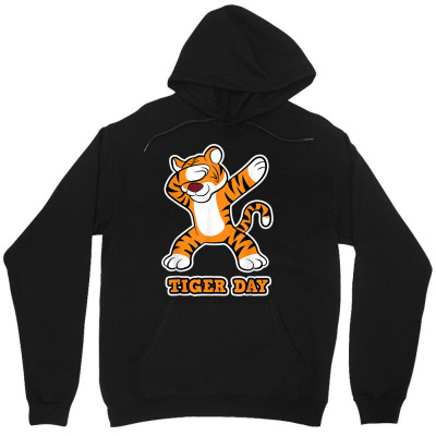 Tiger Day Unisex Hoodie Designed By Bariteau Hannah
