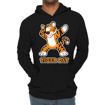 Tiger Day Lightweight Hoodie Designed By Bariteau Hannah