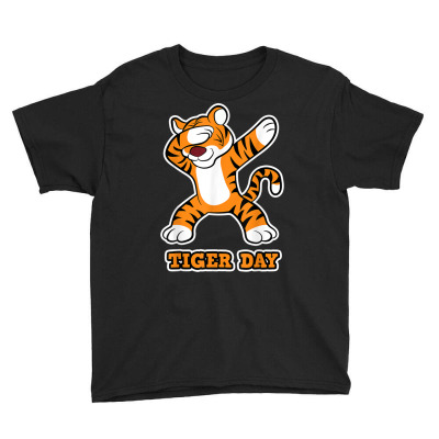 Tiger Day Youth Tee Designed By Bariteau Hannah