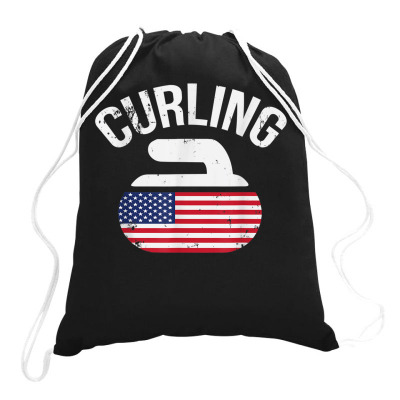 Curling Stone Drawstring Bags Designed By Bariteau Hannah