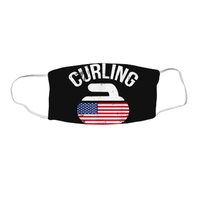 Curling Stone Face Mask Rectangle Designed By Bariteau Hannah