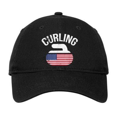 Curling Stone Adjustable Cap Designed By Bariteau Hannah