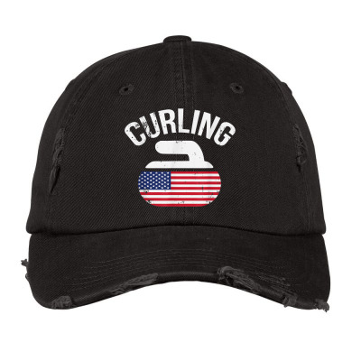 Curling Stone Vintage Cap Designed By Bariteau Hannah
