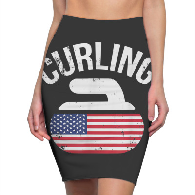 Curling Stone Pencil Skirts Designed By Bariteau Hannah