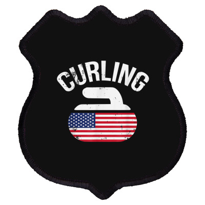Curling Stone Shield Patch Designed By Bariteau Hannah