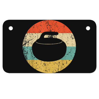 Curling Stone Motorcycle License Plate Designed By Bariteau Hannah