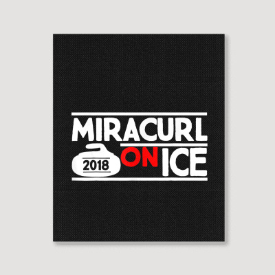 Miracurl On Ice Portrait Canvas Print Designed By Bariteau Hannah
