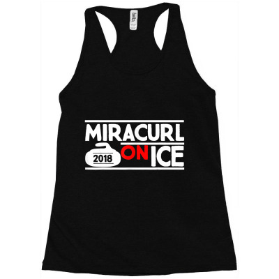 Miracurl On Ice Racerback Tank Designed By Bariteau Hannah