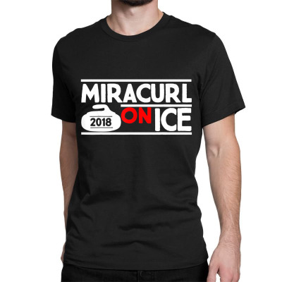 Miracurl On Ice Classic T-shirt Designed By Bariteau Hannah