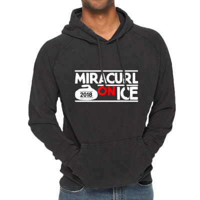Miracurl On Ice Vintage Hoodie Designed By Bariteau Hannah