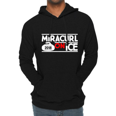 Miracurl On Ice Lightweight Hoodie Designed By Bariteau Hannah