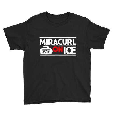 Miracurl On Ice Youth Tee Designed By Bariteau Hannah