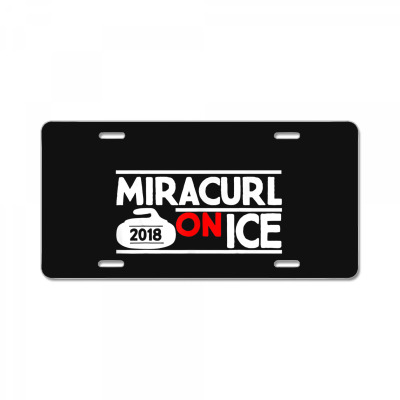 Miracurl On Ice License Plate Designed By Bariteau Hannah