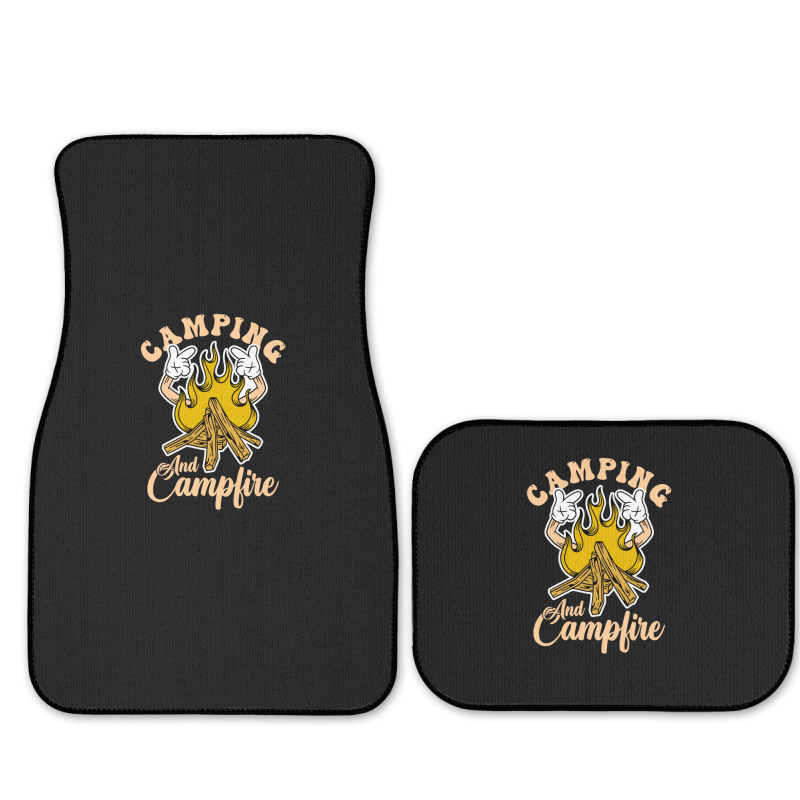 Camping And Campfire Full Set Car Mats | Artistshot