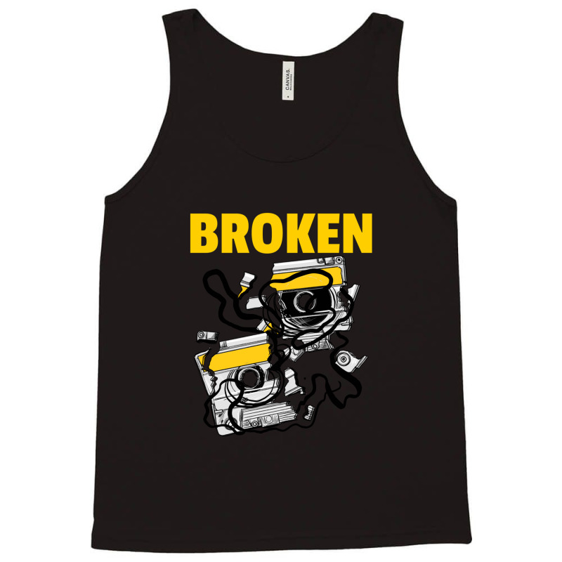 Broken Cassette Tank Top | Artistshot