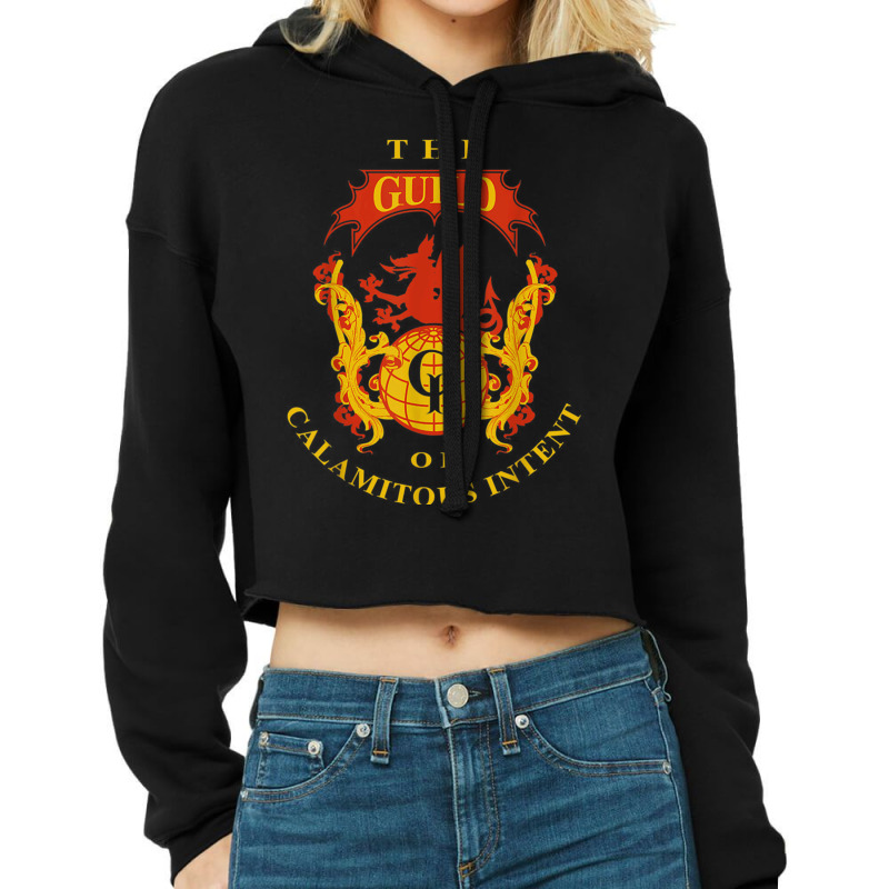 The Guilds Of Calamitous Intents Cropped Hoodie by RomanMikolyants | Artistshot