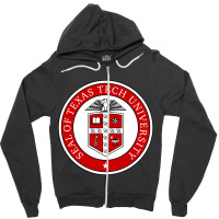 The-texas-tech-university Zipper Hoodie | Artistshot