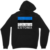 Estonian National Flag Vintage Pride Estonia Tank Top Unisex Hoodie | Artistshot