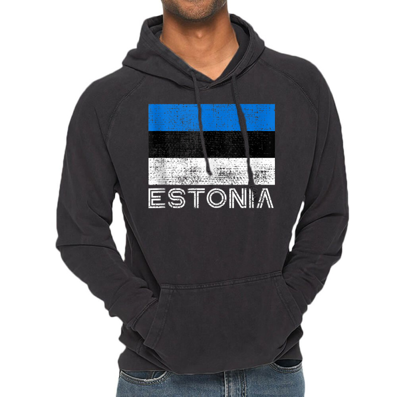 Estonian National Flag Vintage Pride Estonia Tank Top Vintage Hoodie | Artistshot