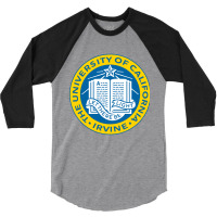 The-university-of-california, Irvine 3/4 Sleeve Shirt | Artistshot