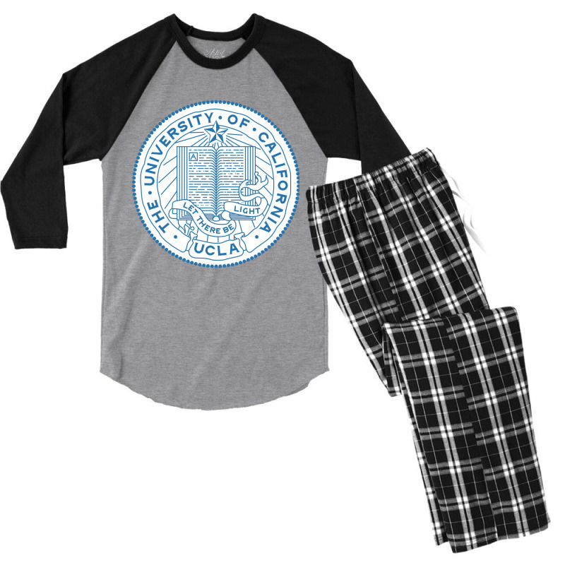 The-university-of-california, Los-angeles Men's 3/4 Sleeve Pajama Set | Artistshot