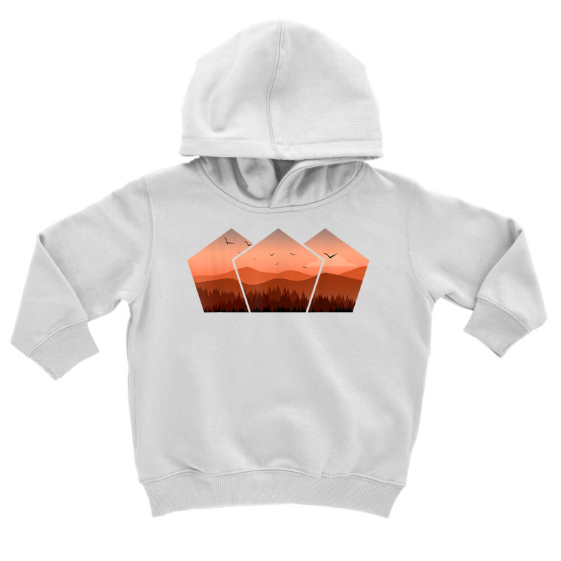 Forest Nature Pentagon Minimalism T Shirt Toddler Hoodie by nyce | Artistshot