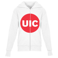 The-university-of-illinois-at-chicago Youth Zipper Hoodie | Artistshot