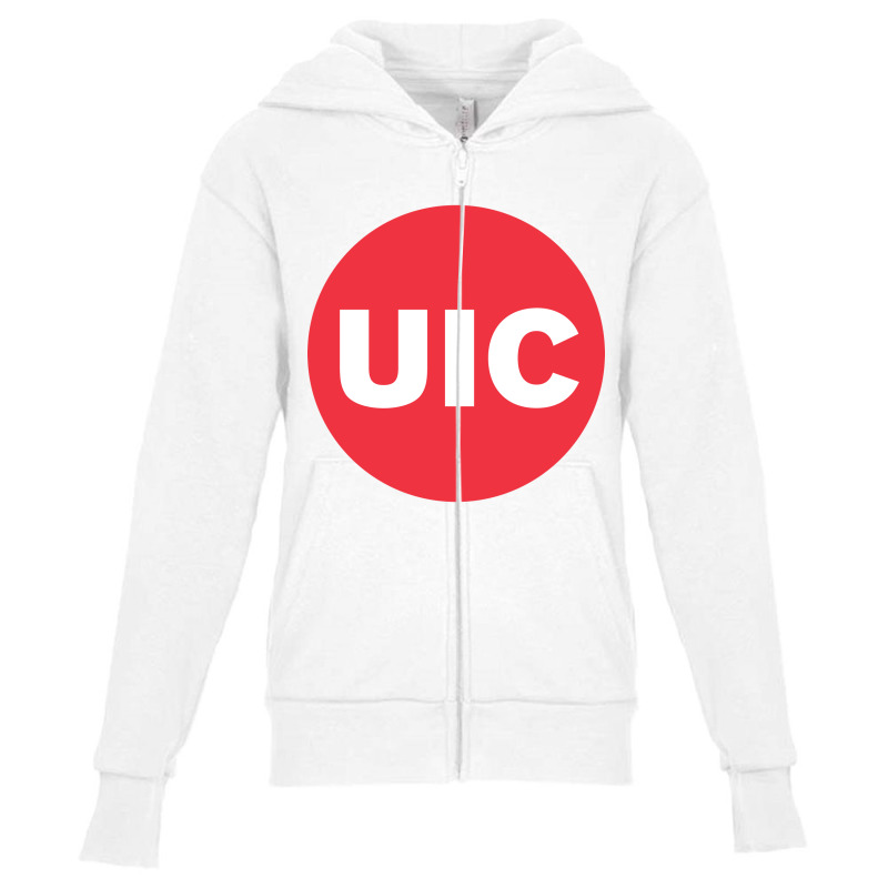 The-university-of-illinois-at-chicago Youth Zipper Hoodie by alhaidar | Artistshot