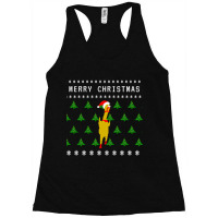 Merry Christmas Rubber Chicken Racerback Tank | Artistshot