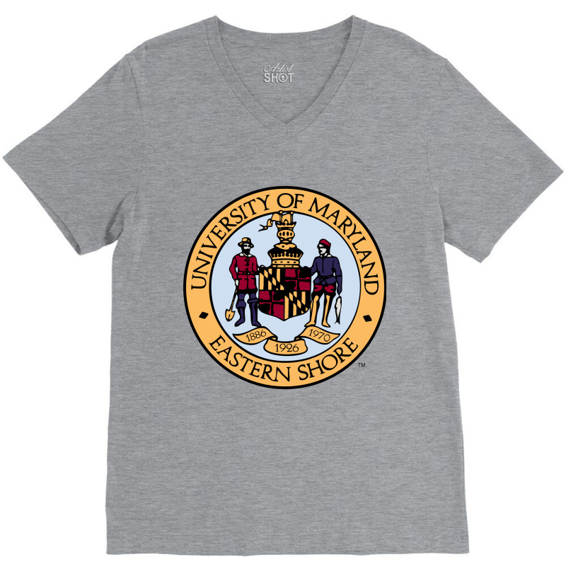 The-university-of-maryland-eastern-shore V-neck Tee | Artistshot