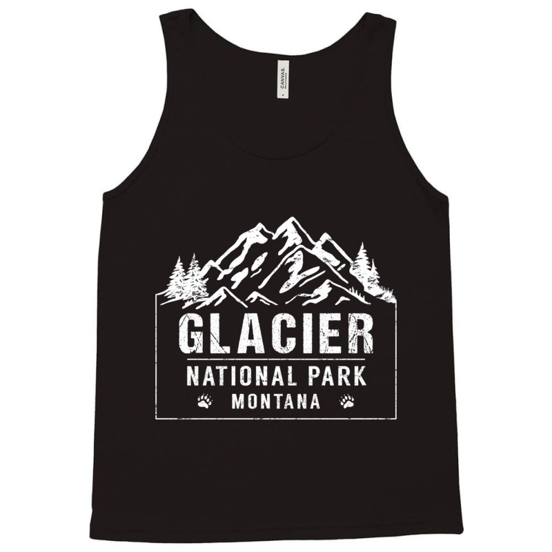 Glacier National Park Montana Tank Top by DANIELKRUTCHEK | Artistshot