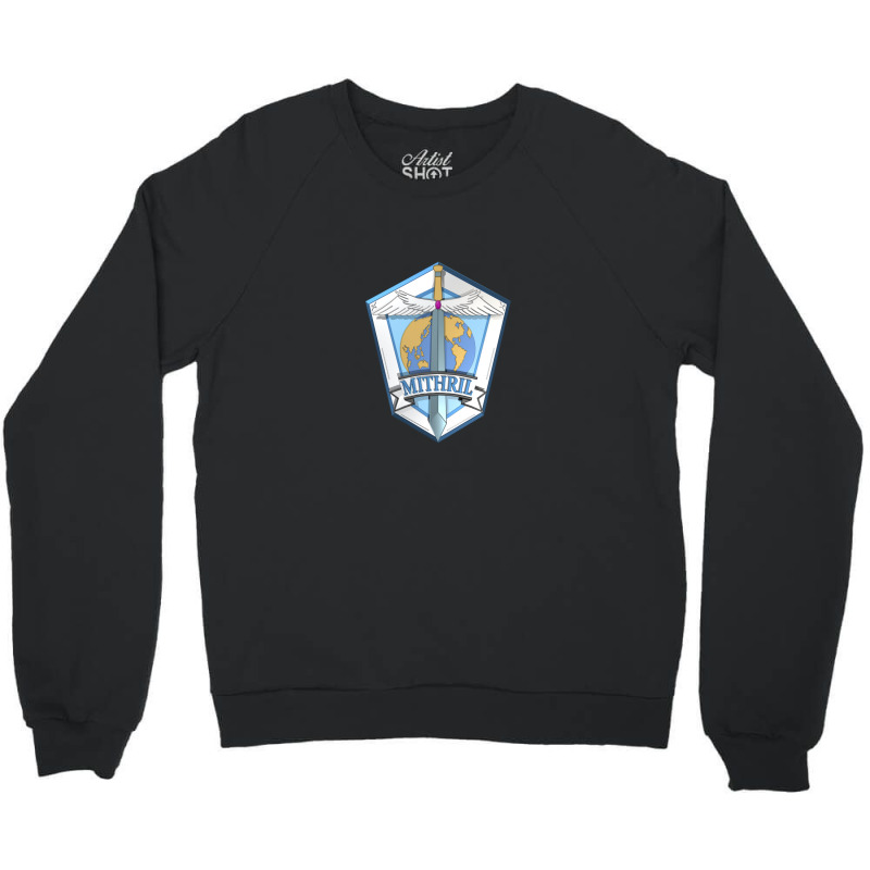 Mithril Emblem 3d Crewneck Sweatshirt by RossDomingu | Artistshot