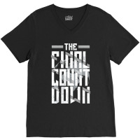 The Final Countdown Classic V-neck Tee | Artistshot