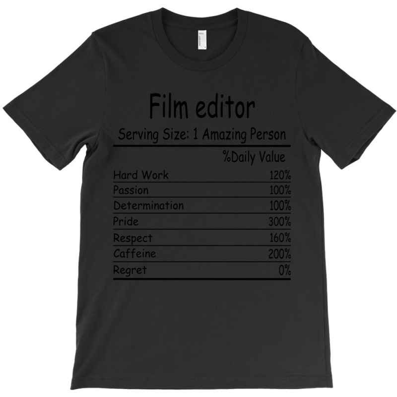 Film Editor Amazing Person Daily Value T-shirt | Artistshot