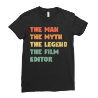 Film Editor Funny1 Ladies Fitted T-shirt | Artistshot