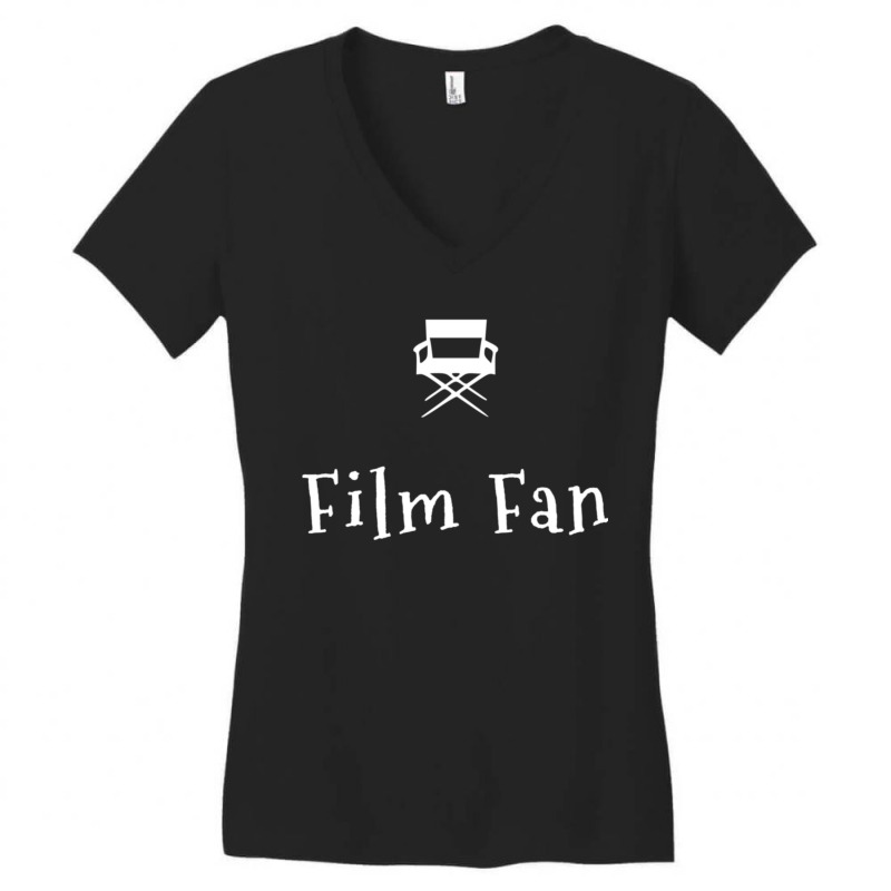 Film Fan Or Mug For Movie Lovers And Film Women's V-Neck T-Shirt by DemetriusWatkinsSr | Artistshot