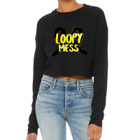 Loopy Mess - Smiler Cropped Sweater | Artistshot