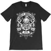 Trusty Shellback Skull And Swords Equator Crossing Naval Art T-shirt | Artistshot